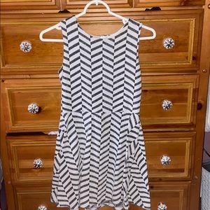 Black white dress no tags